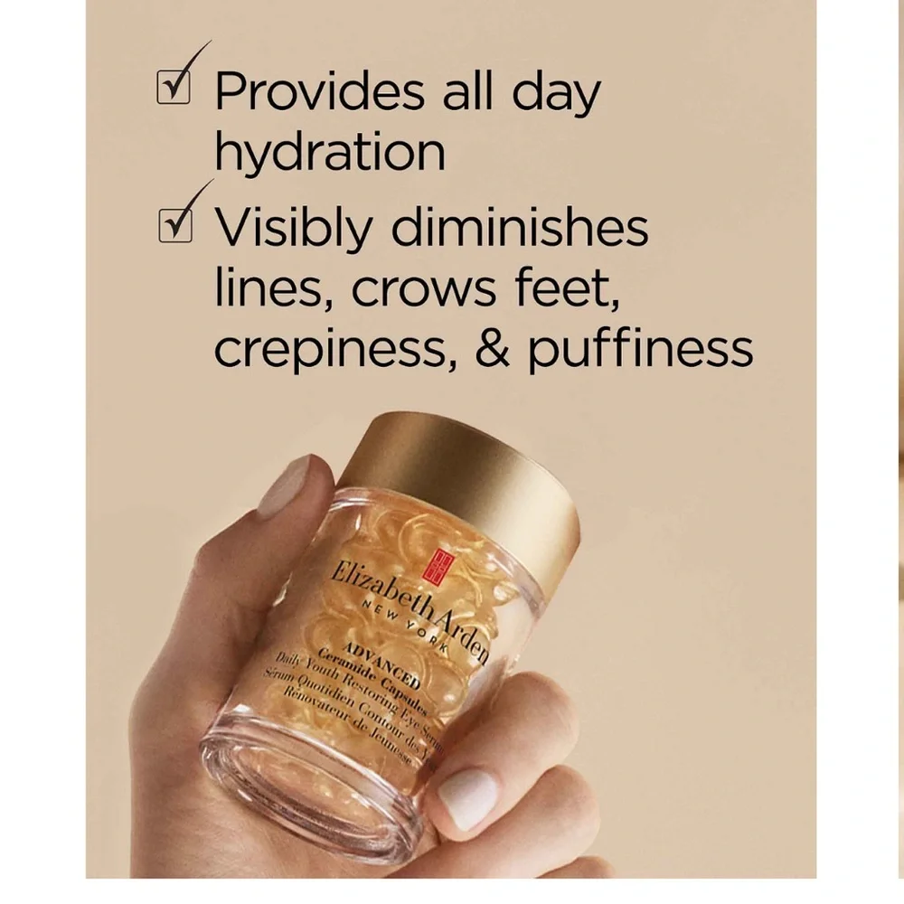 Advanced Ceramide Capsules Daily Youth-Restoring Eye Serum-60 AND HPR Ceramide 7